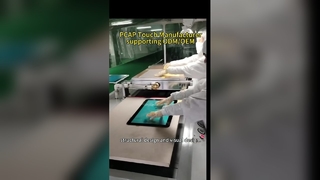 Наложение сенсорного экрана PCAP с сенсорным контроллером USB